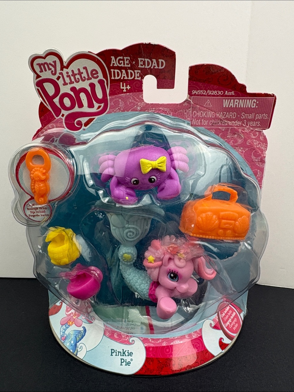 My Little Pony Pinke Pie Mermaid With Accessories 2010 Hasbro MLP